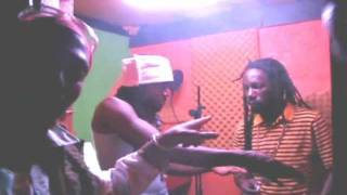 Kushites Music with Sizzla Kalonj : Kingston Jamaica : February 2012