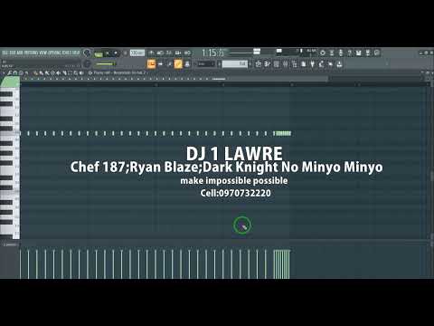 Chef 187 ft Ryan Blaze;Dark Knight No Minyo Minyo instrumental fl studio by 1 lawre