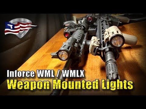 Weapon Mounted Lights | Inforce WML / WMLX