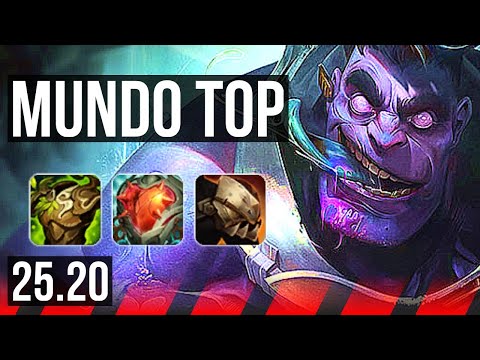 DR. MUNDO vs ORNN (TOP) | 67k DMG, Legendary, 6 solo kills, 14/3/15 | EUW Diamond | 25.20