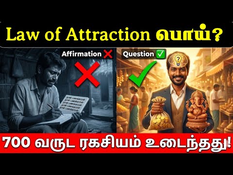 நம்பின பாதி விசயங்கள் நடப்பதற்கும், நடக்காதற்கும் இதுதான் காரணம்! Law of Attraction Vs Subconscious