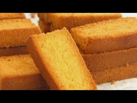 Homemade dry cake Rusk recipe By Benish Usman 