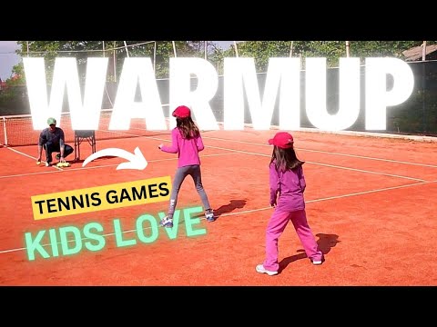 3 Fun Tennis Games for Kids / Perfect Warm-Up for Beginners