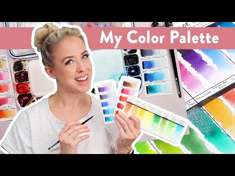 What's on my Palette? - Tips for Choosing the Perfect Watercolor Paint Colors