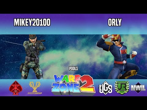 Warp Zone 2 - Pools - mikey20100(Snake) Vs. ORLY(Captain Falcon)
