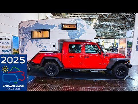 THOKIE PICKUP CABIN JEEP GLADIATOR 2026 CARAVAN SALON DÜSSELDORF 2025