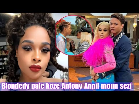BLONDEDY REPONN ANTONNY DREW KIFÈ KONNEN LI TE METEL DEYÒ NAN CHANM OTÈL FÈL AL DÒMI NAN MACHIN