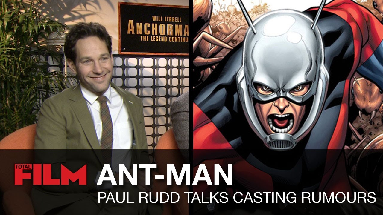 Paul Rudd talks Ant-Man casting rumours - YouTube