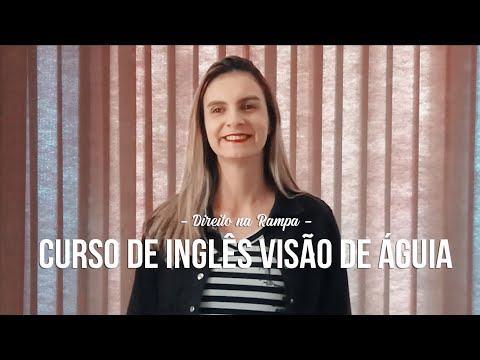 CURSO DE INGLÊS VISÃO DE ÁGUIA