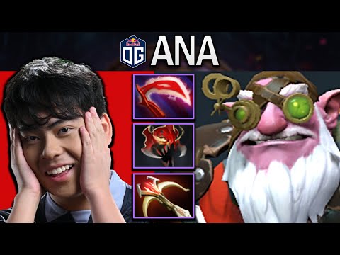 OG.ANA SMURF SNIPER WITH DAEDALUS-DESO - DOTA 2 7.30 GAMEPLAY