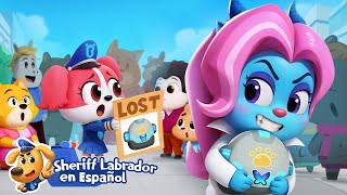 Download lagu Papillon's Lost Backpack 🎒 Cartoon 🔍Sheriff Labrador in Spanish mp3