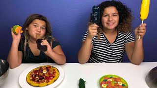 GUMMY VS SLIME CHALLENGE - GUMMY AND SLIME