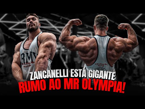 ZANCANELLI ESTÁ GIGANTE! RUMO AO OLYMPIA!