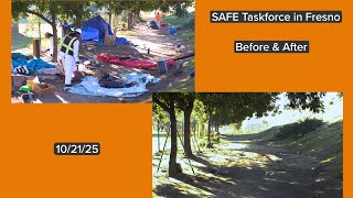 SAFE Taskforce Clears Fresno Encampment