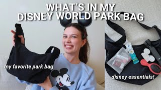 WHAT’S IN MY DISNEY WORLD PARK BAG ✨👜 — my essentials for the disney parks!
