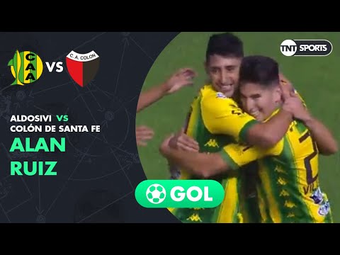 Alan Ruiz (3-0) Aldosivi vs Colón SF | Fecha 23 - Superliga Argentina 2018/2019