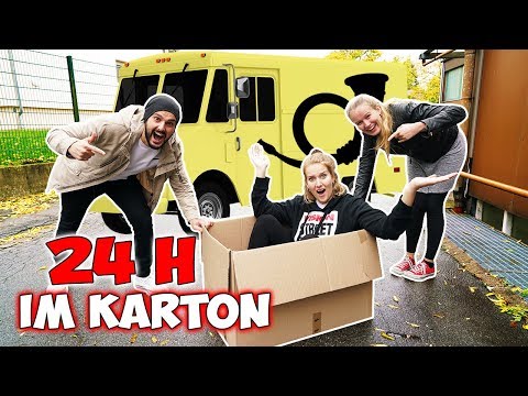 24 STUNDEN IM KARTON Challenge - Wird Nina von Kathi & Kaan per Post verschickt?