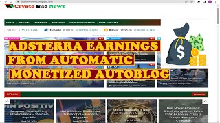 How I earned over $1000 Earnings with Adsterra from Automatic Blogger blog #adsterraearningtrick