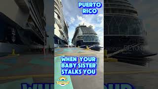 . Being followed around to every port by the Sister company celebrity beyond.