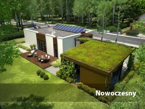 Projekt domu jednorodzinnego NOWOCZESNY - Domy Czystej Energii