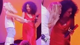 Diana Ross Assaulted On Stage By Concertgoer