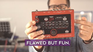 Video thumbnail for Nord Drum 1 synthesizer demo and tutorial by Floyd Steinberg