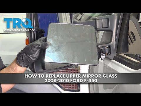 How to Replace Upper Mirror Glass 2008-2010 Ford F-450