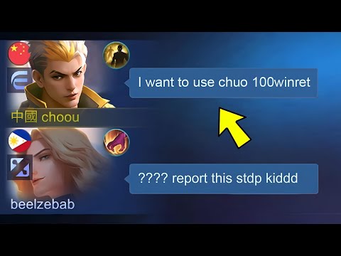 PRANK NOOB CHOU IN RANKED! (then showing my real winrate🤣)
