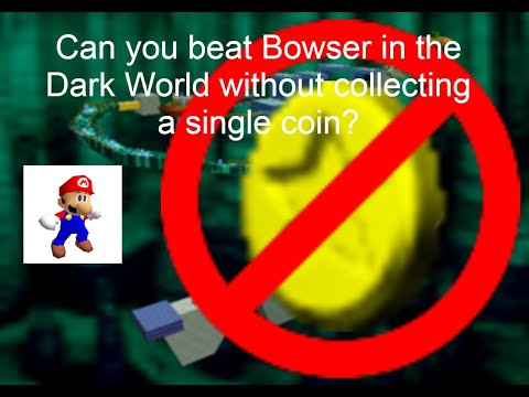 Super Mario 64 Bowser in the Dark World Coinless/Damageless Run