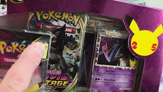 #328 Paldean Fates Sticker Blister 151 Alakazam Celebrations Box Shining Detective Pikachu Case File