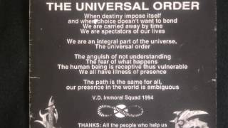 IMMORAL SQUAD (canada) ´the universal order´´ off the quebec crusade...va 7´´