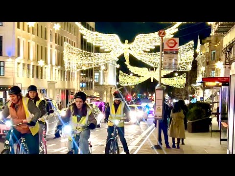 London Live ✨ Sunday Evening Walk | Oxford Street | Christmas Lights 2025