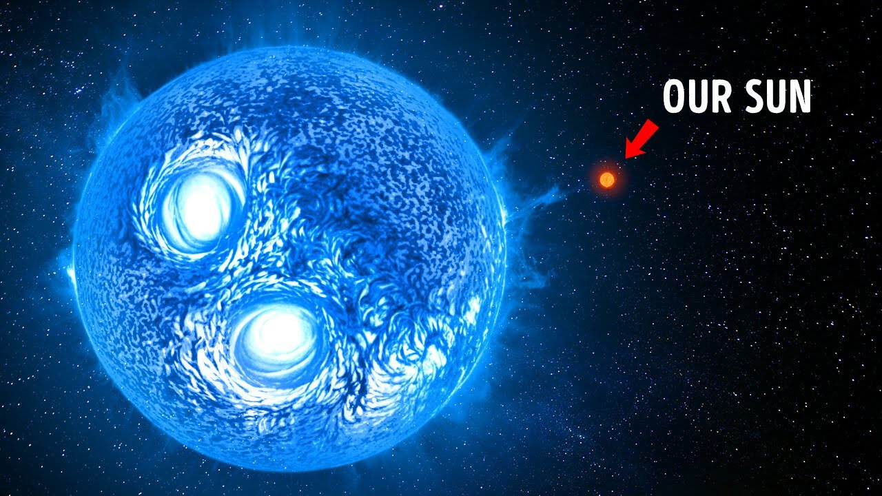 This star is 10 billion times larger than the Sun! A space documentary about mysterious stars