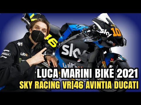 SKY Racing Avintia DUCATI 2021 | Luca Marini Bike | #InfoMotogp