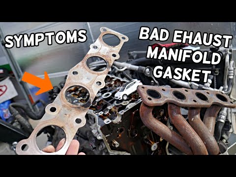 SYMPTOMS OF BAD EXHAUST MANIFOLD GASKET ON HYUNDAI SANTA FE
