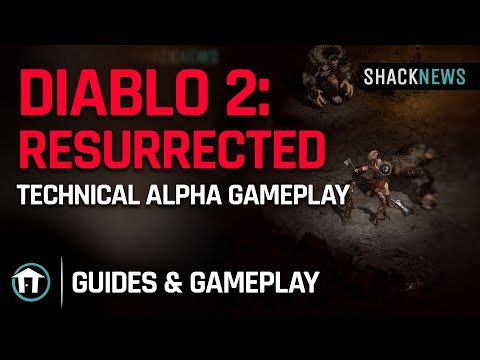 Diablo 2 Resurrected - Technical Alpha gameplay