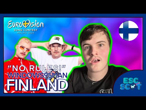 Windows95man "No Rules" REACTION & ANALYSIS | Finland 🇫🇮 | Eurovision 2024 #esc #finland #umk