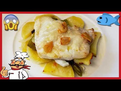 BACALAO al HORNO con PATATAS PANADERAS ⭐️⭐️⭐️⭐️ 2018