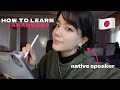How To Learn Japanese FAST Tips From A Native Speaker ️