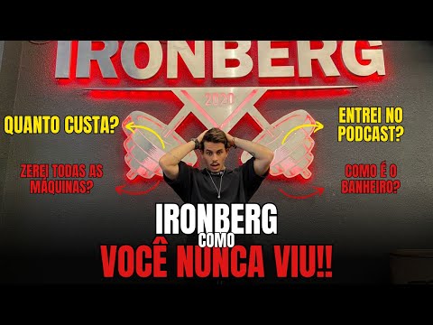 CONHECI A IRONBERG E MOSTREI TUDO!!