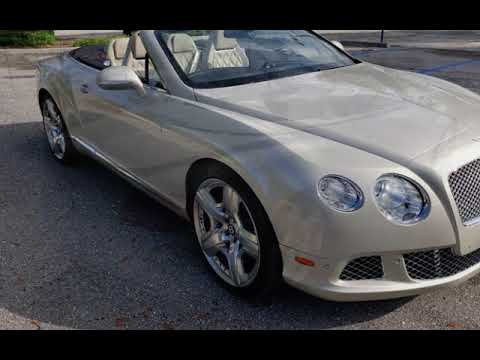 2012 Bentley Continental (CC-1674545) for sale in Boca Raton, Florida