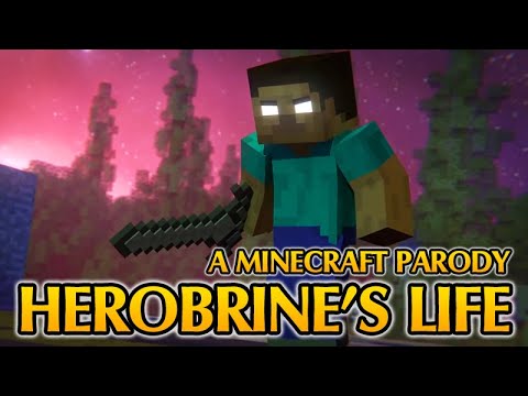 "Herobrine's Life" a Minecraft Parody video of Something Just Like This By Coldplay"