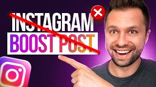 NEVER Use Instagram Boost Post! (Do this Instead)