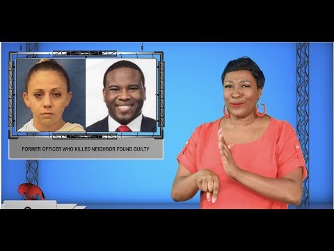 Former officer who killed neighbor found guilty (ASL - 10.1.19)