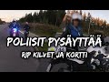 Poliisit Pysäyttää Mankin Ja Dracin RIP Kilvet Ja Kortti
