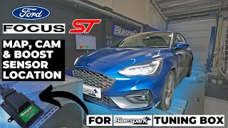 Ford Focus ST 2.3 - CAM, MAP & BOOST Sensor Location