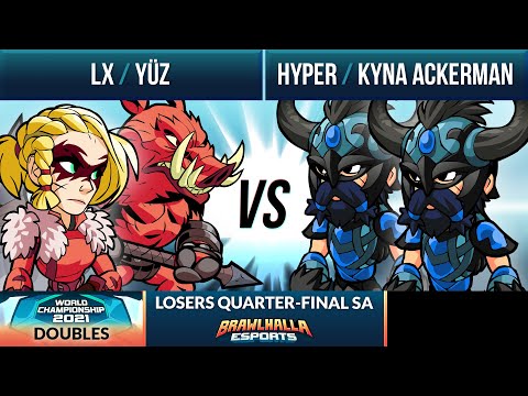 LX & Yüz vs Hyper & Kyna Ackerman - Losers Quarter-Final - BCX Doubles 2021 - SA 2v2