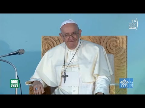 Cos'ha detto il Papa ai giovani nella cerimonia di accoglienza