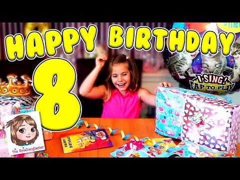 HANNAHS 8. GEBURTSTAG 🎂 Geschenke auspacken ♥ Spielzeugtester Spezial