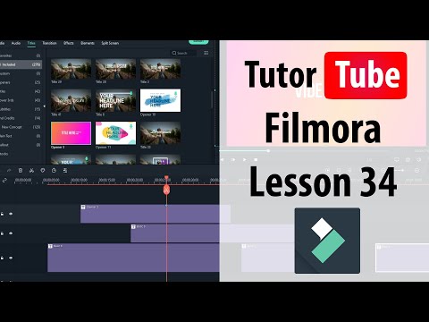Filmora Tutorial Lesson 34 Recording PC Screen